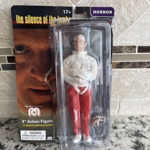 Mego Hannibal Lecter 8" Action Figure Silence of the Lambs Horror Damaged Box